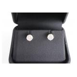 10K Gold 1cttw Genuine Diamond Solitaire Earrings