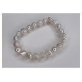 Pearl Single Strand Bracelet