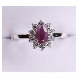 Ruby Dinner Ring