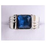 2.15ct Royal Blue Sapphire Men