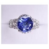2.98cttw Tanzanite Dinner Ring