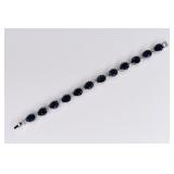 12ct Sapphire Tennis Bracelet