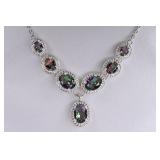 26ct Mystic Topaz Necklace