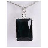 42ct London Blue Topaz Necklace