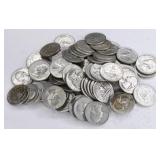 $20 Face Of 90% Silver Washington Quarters