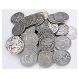 $20 Face Of Mixed 90% Silver U.S. Half Dollars