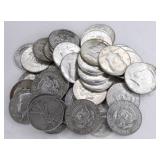 $20 Face Of Mixed 90% Silver U.S. Half Dollars