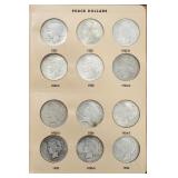 Complete 1921-1935 Peace Dollar Set 24 Coin Set