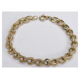 14K Yellow Gold Charm Bracelet