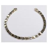 Ladies 14K Yellow Gold Link Bracelet