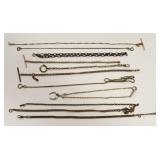 Lot Of 11 Antique Watch Chains