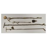 Lot Of 4 Antique Watch Chains