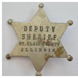 Obsolete St. Clair Co. Sheriff Badge