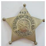 Obsolete Illinois Department Of Constabulary Badge