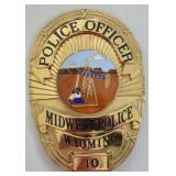 Obsolete Wyoming Midwest Police Badge