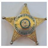 Obsolete Harvey Park District ILL Comissoner Badge