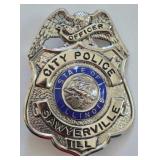 Obsolete Sawyerville ILL City Police Officer Badge