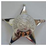Obsolete Harvey Illinois Police Badge #127