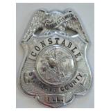Obsolete St. Clair County Illinois Constable Badge