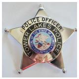 Obsolete Tower Lakes Illinois Police Badge