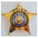 Obsolete Tower Lakes Illinois Chief Badge