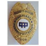 Obsolete California Plant Protection Badge #1109