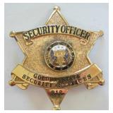 Obsolete Golden State Security Services Badge