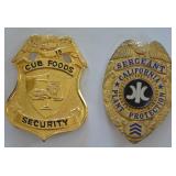 Lot Of Obsolete Security Badges