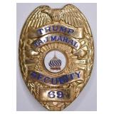 Obsolete Trump Taj Mahal Casino Security Badge