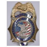 Obsolete Excaliber Hotel & Casino Prototype Badge