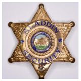 Obsolete Aladdin Casino Security Badge