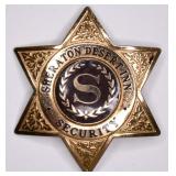 Obsolete Sheraton Desert Inn Security Badge