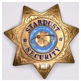 Obsolete Stardust Casino Security Badge