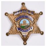 Obsolete Sands Hotel & Casino Security Badge