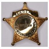 Obsolete Ute Mountain Casino Security Badge