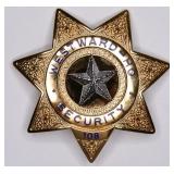 Obsolete Westward-Ho Casino Security Badge