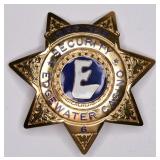 Obsolete Edgewater Casino Security Badge
