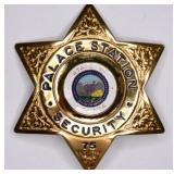 Obsolete Palace Station Casino Security Badge
