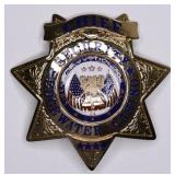 Obsolete Edgewater Casino Security Chief Badge
