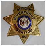 Obsolete Riverfront Station Casino Security Badge