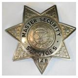 Obsolete Master Security Nevada Security Badge