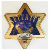 Obsolete Fremont Street Las Vegas Security Badge