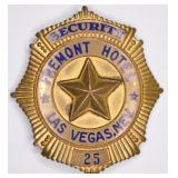 Obsolete Fremont Hotel Casino Security Badge