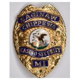 Obsolete Saginaw Chippewa Casino Security Badge