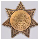 Obsolete Clark County Nevada Deputy Sheriff Badge