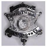 Obsolete Pina County Arizona Copper Basin Badge