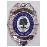 Obsolete Markham Illinois Police Patrolman Badge