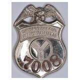 Obsolete Chicago Special Police Patrolman Badge