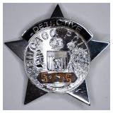 Obsolete Chicago Police Detective Badge #5775