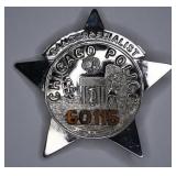 Obsolete Chicago Police Gang Specialist Badge